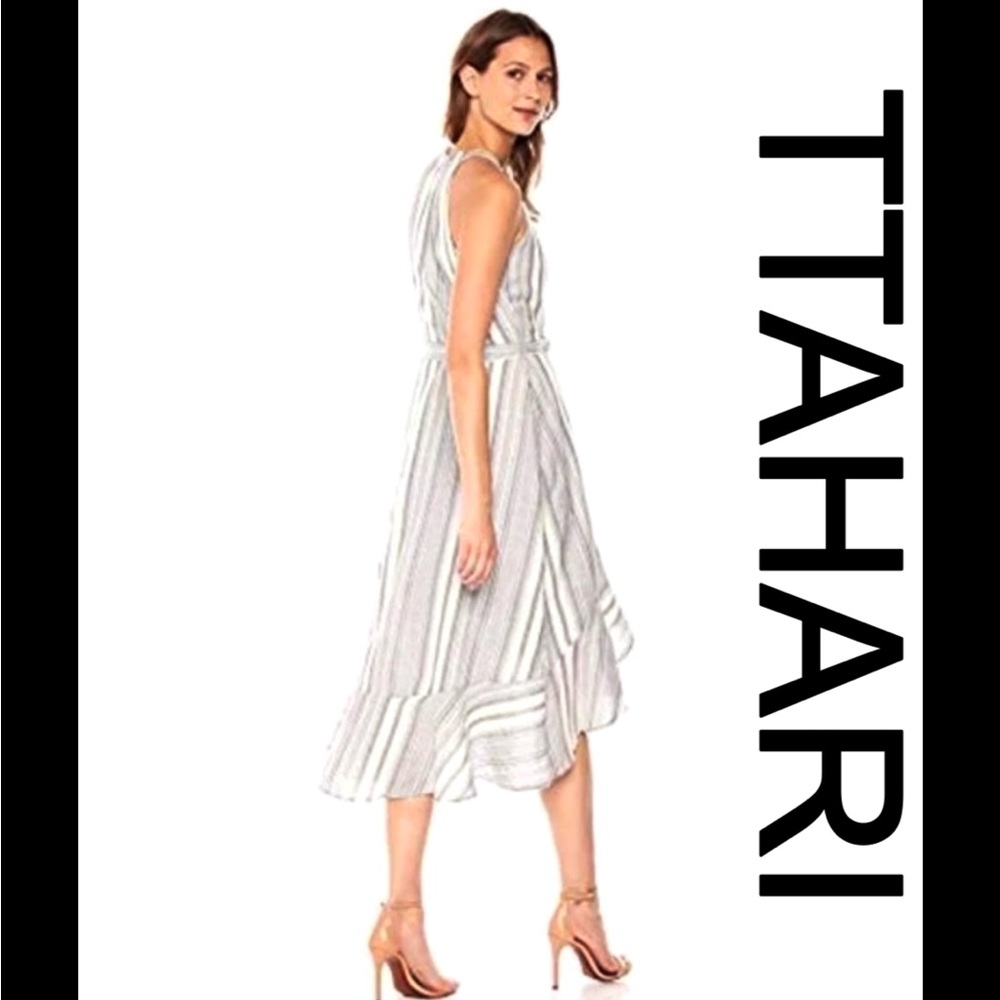 TTAHARI Striped Halter Neck Dress - Picture 9 of 16